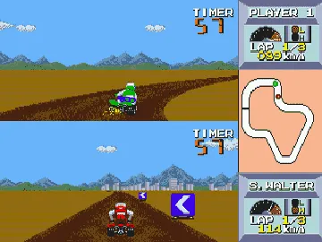 Quad Challenge (USA) screen shot game playing